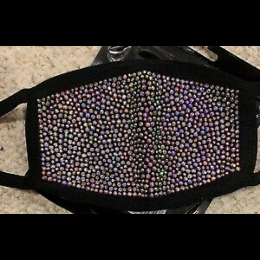 Handmade Rhinestone Face masks - Picture 5 of 16